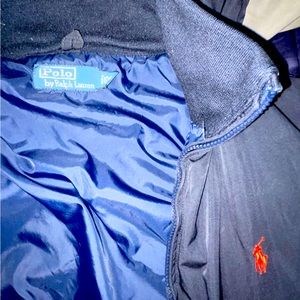 (L) Polo By Ralph Lauren Navy Blue Windbreaker